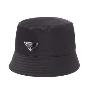 COPY - NWT black Prada nylon bucket hat